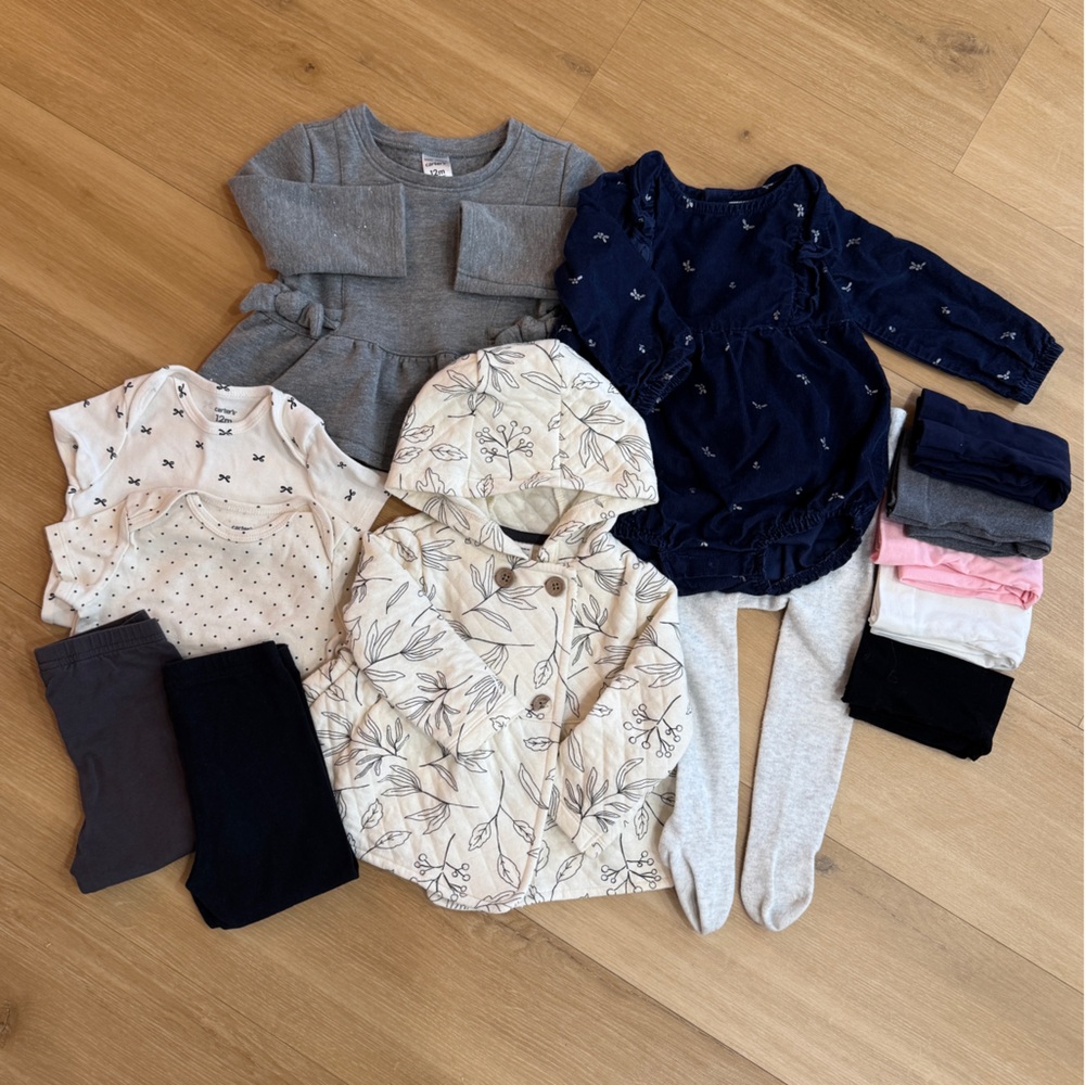 Carter’s - Baby Girl 12 Month 13-Piece Bundle